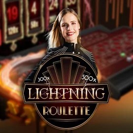 Enjoy Lightning Roulette by Evolution – logo hosted on winnitaslots.it