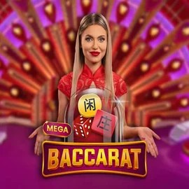 Mega Baccarat casino game by Pragmatic Play – featured logo at Winnita casino